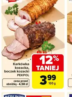Carrefour Pekpol Karkówka / Boczek oferta
