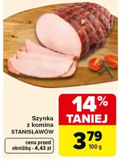 Carrefour Stanisławów Szynka z komina oferta