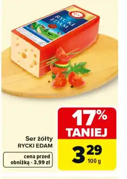Carrefour Ser żółty Rycki Edam oferta
