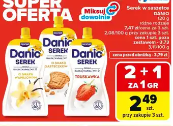 Carrefour Danio Serek w saszetce oferta