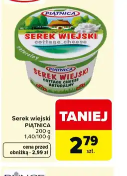 Carrefour Piątnica Serek wiejski oferta