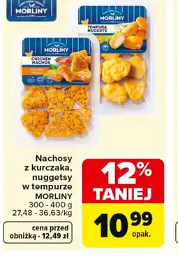 Carrefour Morliny Nachosy / Nuggetsy oferta