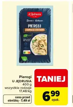 Carrefour U Jędrusia Pierogi oferta