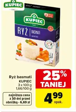 Carrefour Kupiec Ryż basmati oferta