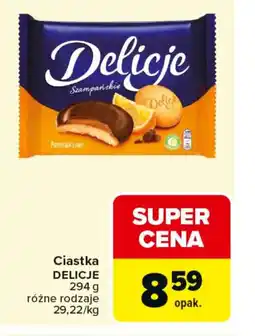 Carrefour Delicje Ciastka oferta