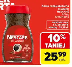 Carrefour NESCAFÉ Kawa rozpuszczalna oferta