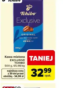 Carrefour Tchibo Kawa mielona Exclusive oferta