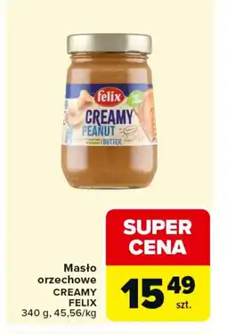 Carrefour Felix Masło orzechowe oferta