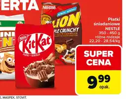 Carrefour Nestle Płatki śniadaniowe oferta