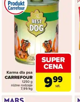 Carrefour Karma dla psa Carrefour oferta