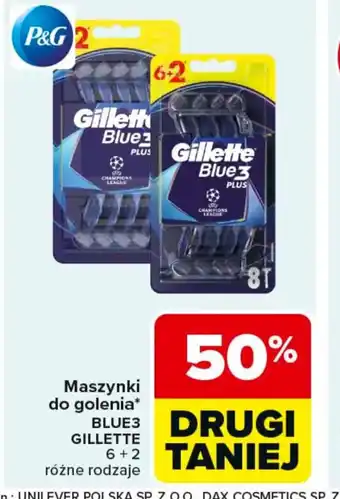 Carrefour Maszynki do golenia Gillette Blue3 oferta