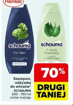 Carrefour Schauma szampon/odżywka oferta