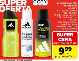 Carrefour Adidas żel/dezodorant oferta