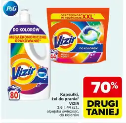 Carrefour Vizir kapsułki/żel do prania oferta