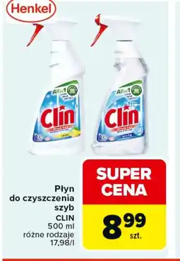 Carrefour Henkel Clin płyn do czyszczenia szyb oferta