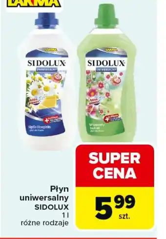 Carrefour Sidolux płyn uniwersalny oferta