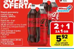 Carrefour Coca-Cola Fanta Sprite napój oferta
