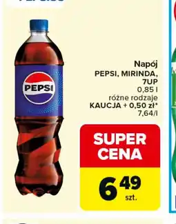 Carrefour Napój Pepsi, Mirinda, 7UP oferta