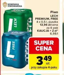 Carrefour Piwo Lech oferta