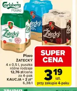 Carrefour Piwo Zatecký oferta