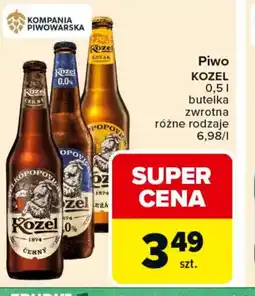 Carrefour Piwo Kozel oferta