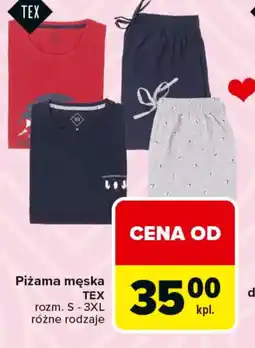 Carrefour Piżama męska Tex oferta