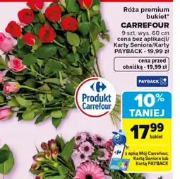 Carrefour Carrefour Róża premium bukiet oferta