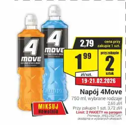 Delikatesy Sezam Napój 4Move oferta