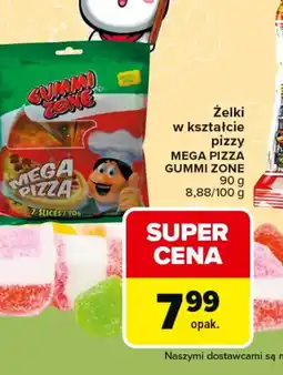 Carrefour Zelki Mega Pizza Gummi Zone oferta