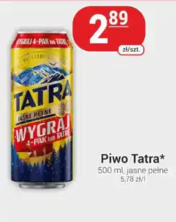 Delikatesy Sezam Piwo Tatra oferta