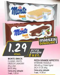 Słoneczko Monte snack zott oferta