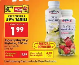 Biedronka Jogurt pitny Skyr Piątnica, 330 ml oferta