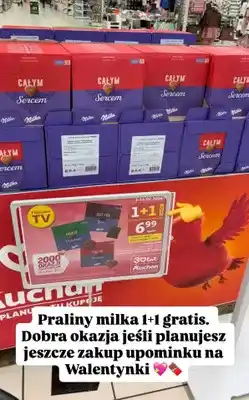 Auchan Praliny Milka oferta
