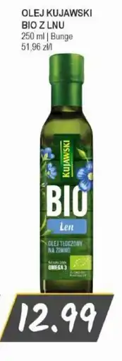 Słoneczko Olej kujawski bio z lnu bunge oferta