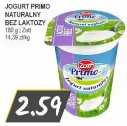 Słoneczko Jogurt primo naturalny bez laktozy zott oferta