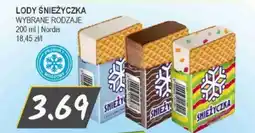 Słoneczko Lody śnieżyczka nordis oferta