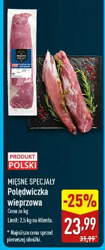 ALDI MIĘSNE SPECJAŁY Polędwiczka wieprzowa oferta