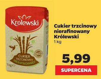 Netto Cukier trzcinowy nierafinowany Królewski oferta