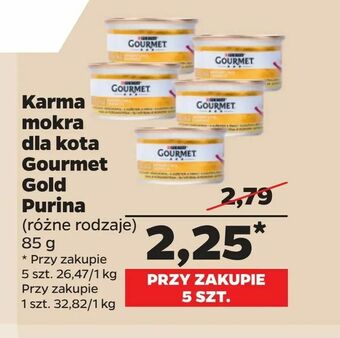 Netto Karma mokra dla kota Gourmet Gold Purina oferta