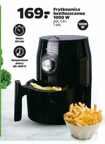 Frytkownica beztłuszczowa 1000 W