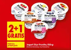 Biedronka Jogurt Skyr Fruvita oferta