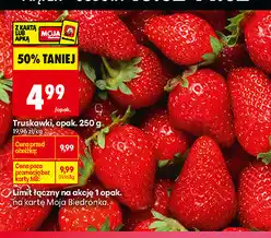 Biedronka Truskawki, opak oferta