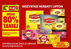 Biedronka Herbaty Lipton oferta