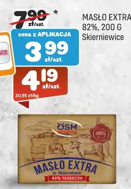 Społem MASŁO EXTRA 82%, 200 G Skierniewice oferta
