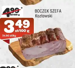 Społem BOCZEK SZEFA Kozłowski oferta