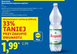 Lidl Woda mineralna Plus-Plus oferta