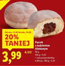 Lidl Pączek oferta