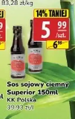 API MARKET Sos sojowy ciemny Superior 150ml KK Polska oferta
