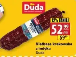 API MARKET Kiełbasa krakowska z indyka Duda oferta