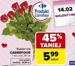Carrefour Market Bukiet róż Carrefour oferta